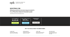 Desktop Screenshot of neostring.com